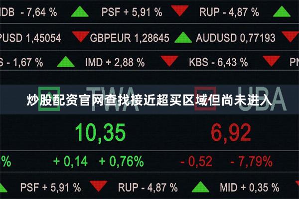 炒股配资官网查找接近超买区域但尚未进入