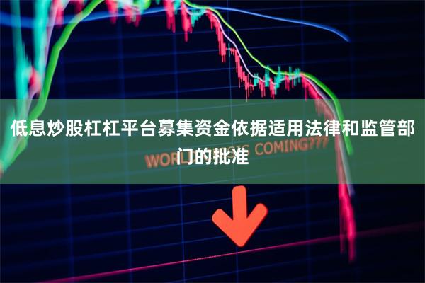低息炒股杠杠平台募集资金依据适用法律和监管部门的批准